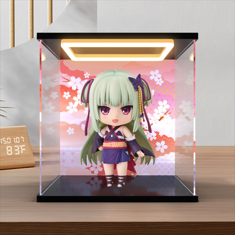 亚克力展示盒适用GSC 千恋万花 粘土人 丛雨 游戏周边人偶手办