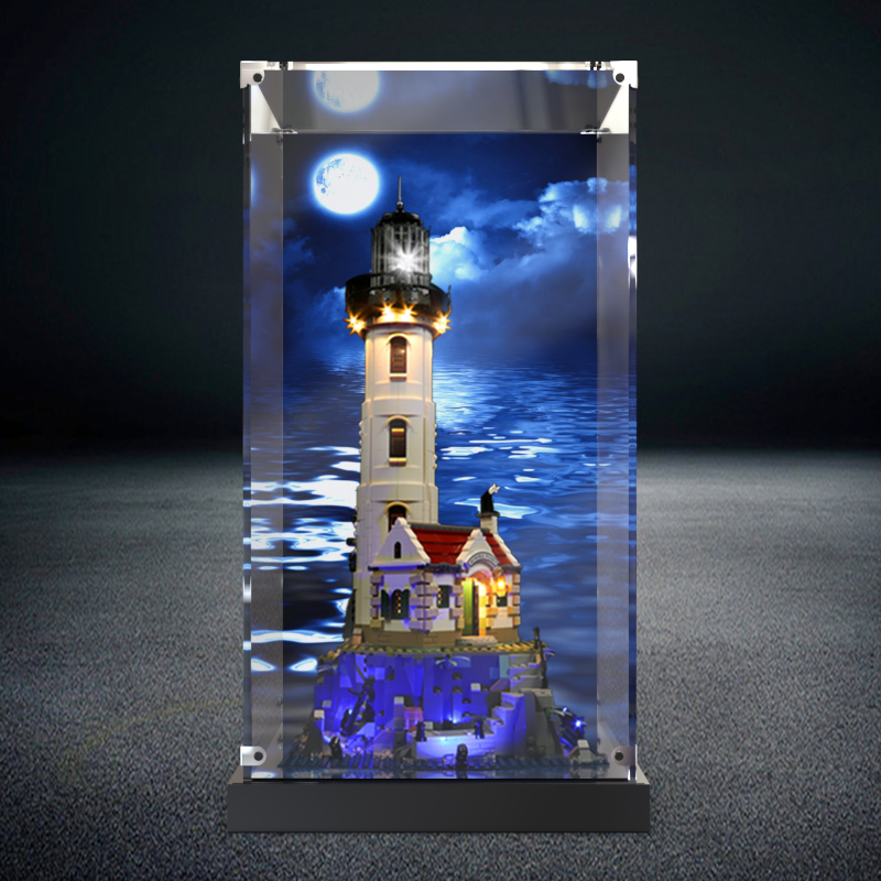 适用乐高21335电动灯塔积木模型