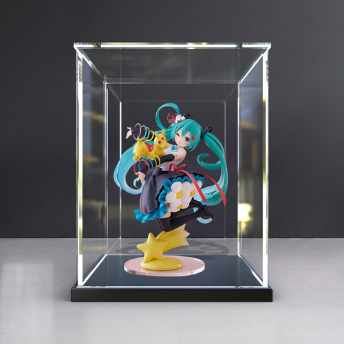 亚克力展示盒适用 TAITO AMP+ 初音未来 Rody 39 手办高清收纳盒
