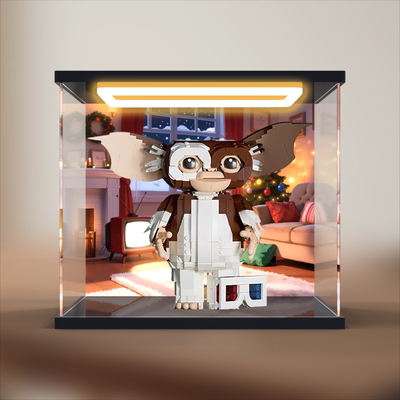 亚克力收纳防尘罩适用乐高21361Gremlins.Gizmo小魔怪积木展示盒