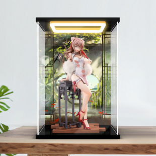 古薇媞适用 古立特宇宙 宝多六花&南梦芽 旗袍手办 白天版展示盒