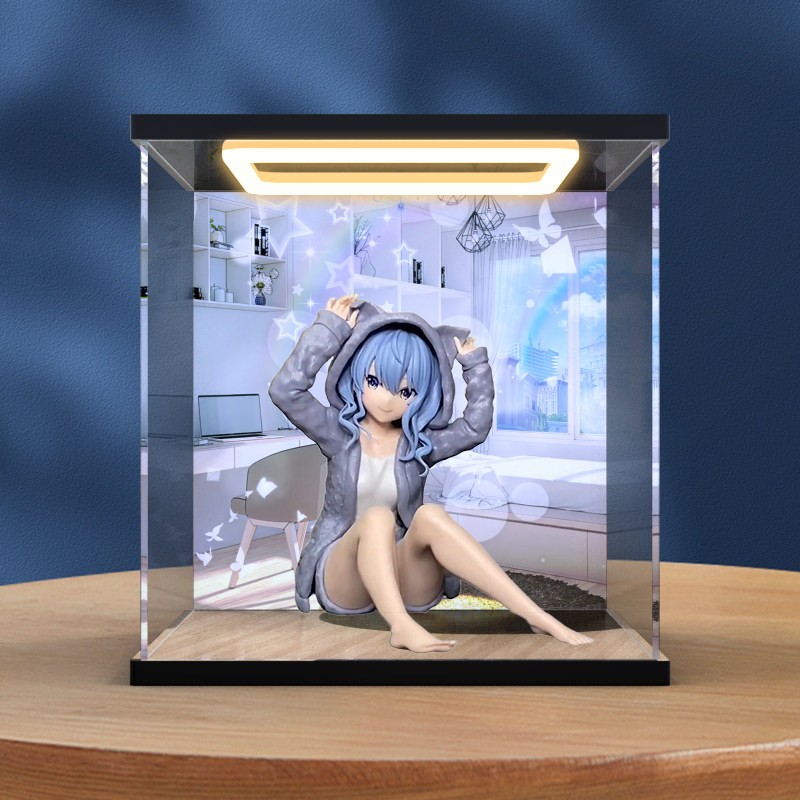 亚克力展示盒适用眼镜厂 悠闲时光-hololive-IF 星街彗星手办模型