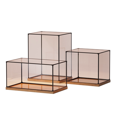 高达防尘罩手办积木展示盒