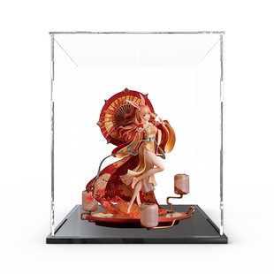 适用Myethos 王者荣耀 公孙离 阿离 惊鸿舞 手办亚克力防尘展示盒