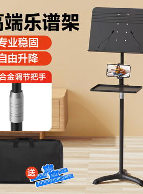 PTNOKA高端乐谱架子琴谱曲谱谱台折叠支架家用歌谱吉他古筝电吹管