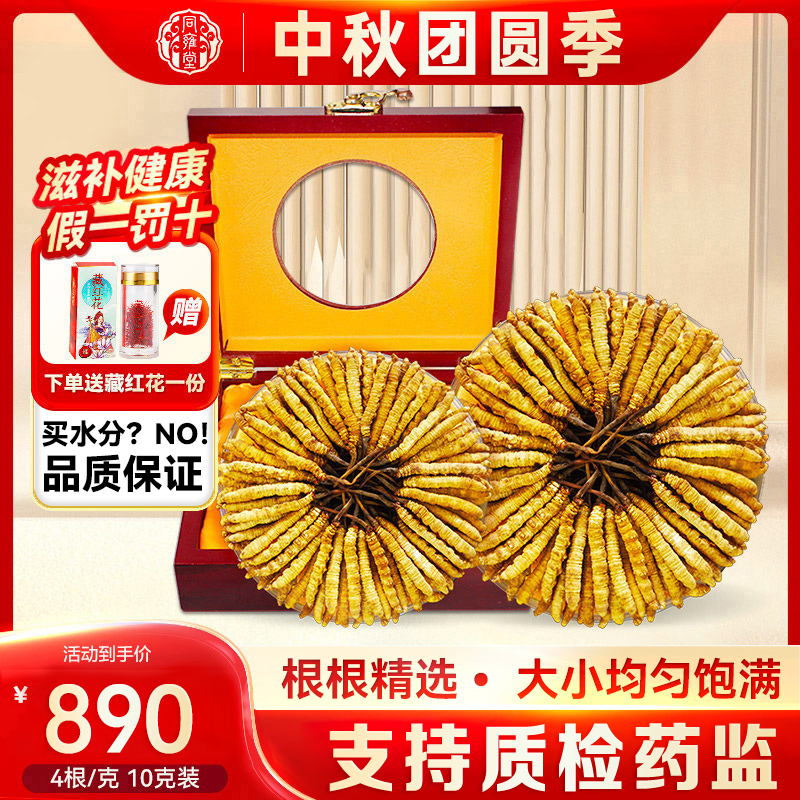 正宗冬虫夏草假一赔十根根精选