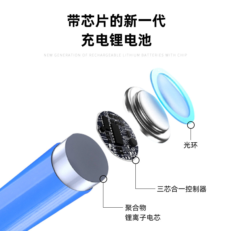 18650锂电池大容量3.7v头灯强光手电筒小风扇电池4.2可充电器通用