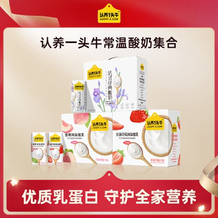 【新口味/新效期】认养一头牛爆款酸奶3箱