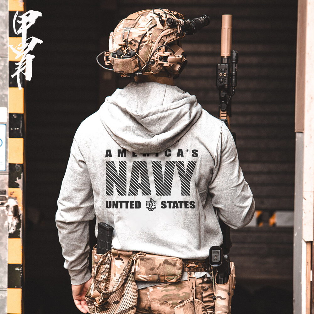 甲胄连帽卫衣NAVY主题系列