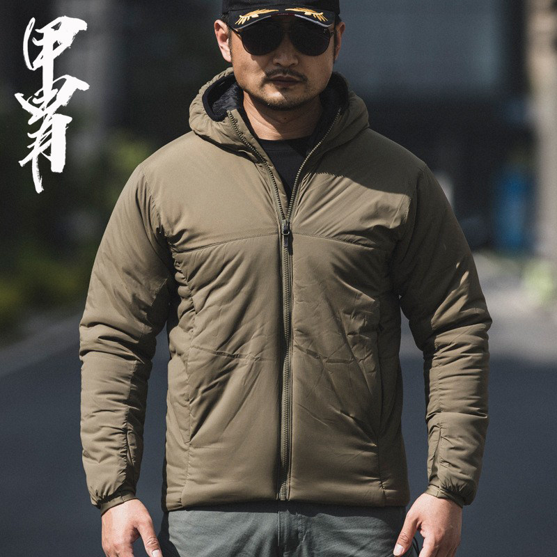 冬外套迷彩防风衣战术棉服男户外防泼水作训服冲锋衣保暖棉衣