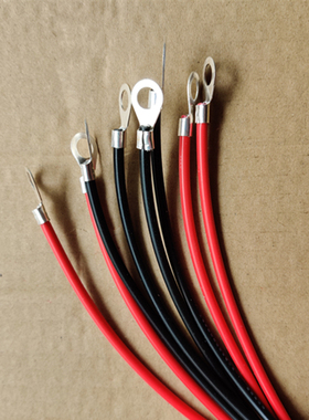 烧烤车烤炉油烟净化器电场配件高压线黑色红色连接线延长线耐高温