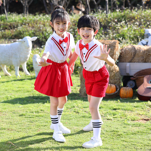 六一儿童合唱演出服小学生表演服