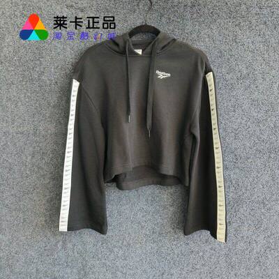 锐步REEBOK女子连帽运动卫衣