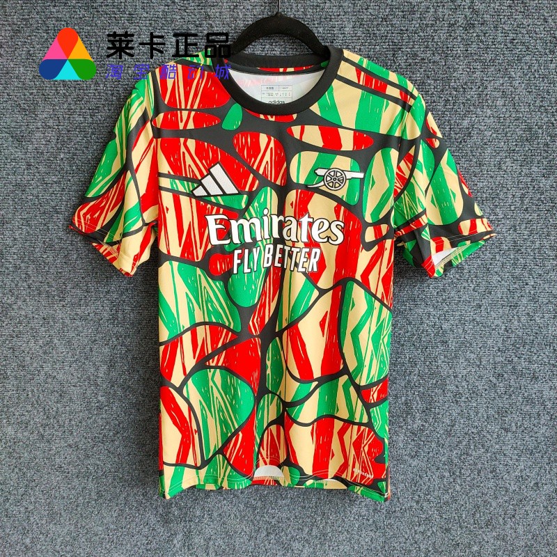 阿迪达斯男子足球运动短袖