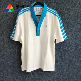 莱卡正品  ADIDAS CLOT 陈冠希联名款情侣休闲运动短袖POLO衫