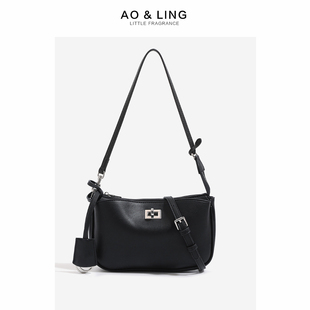 2025新款Rodeo凯莉包法棍包腋下包高级感机车包单肩斜挎包小方包