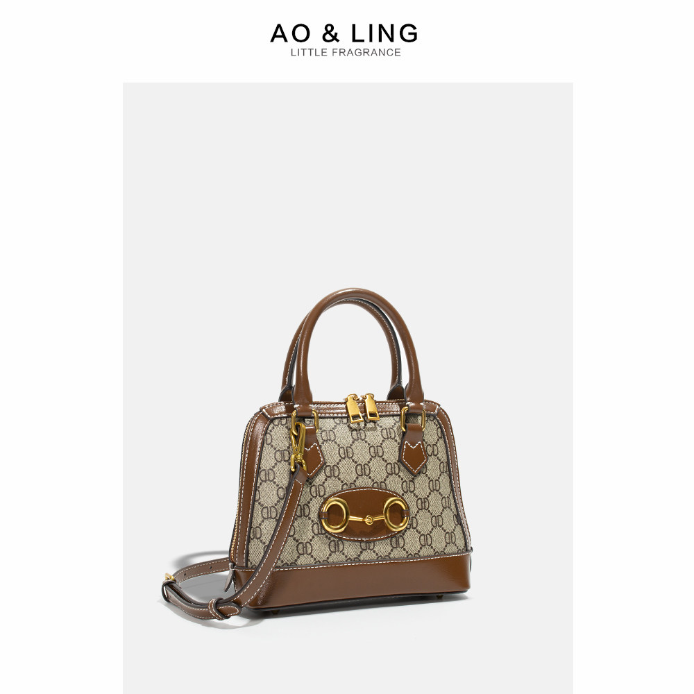 2021新款贝壳包女包百搭单肩斜挎包大容量手提包质感ins小包包潮