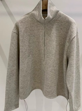 SELECT MARKET韩国直邮东大门正品代购2025秋冬新款拉链针织衫女