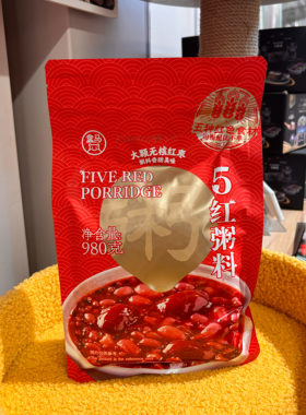 盒马5红粥料粥米980g/袋