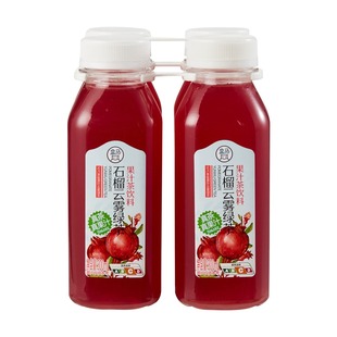 代购盒马 石榴云雾绿茶300mL*4 清爽好喝NFC石榴汁聚会饮料冷藏