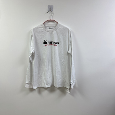 高端轻奢纯棉山系重磅男士长袖t恤宽松大码2025新款春秋卫衣男