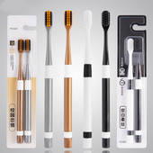 高档超细软毛牙刷成人情侣家庭套装 清洁刷学生小头家用儿童牙刷