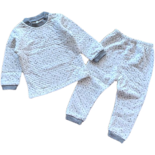 Хлопковая удерживающая тепло утепленный лонгслив, нижнее белье, пижама, комплект