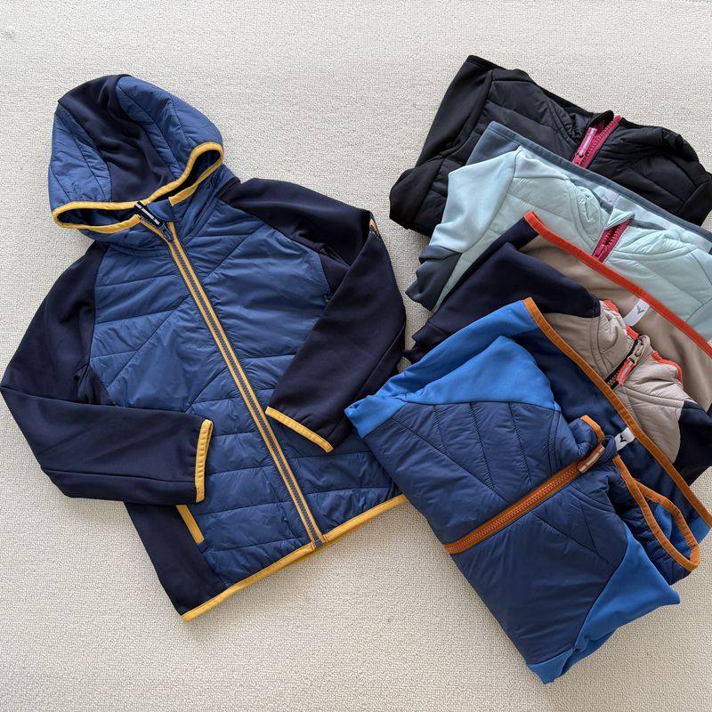 120-160码 外贸春秋男女儿童连帽加绒夹薄棉户外服夹克卫衣外套,童装/婴儿装/亲子装,普通外套,淘宝优惠券,粉丝福利购,淘宝优惠卷