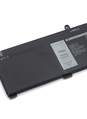 适用于戴尔G5 5000 5500 G3 3500 72WGV W5W19 MV07R 笔记本电池