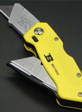 波斯折叠美工刀 大号金属美工刀锌合金裁纸刀壁纸刀墙纸刀工具刀