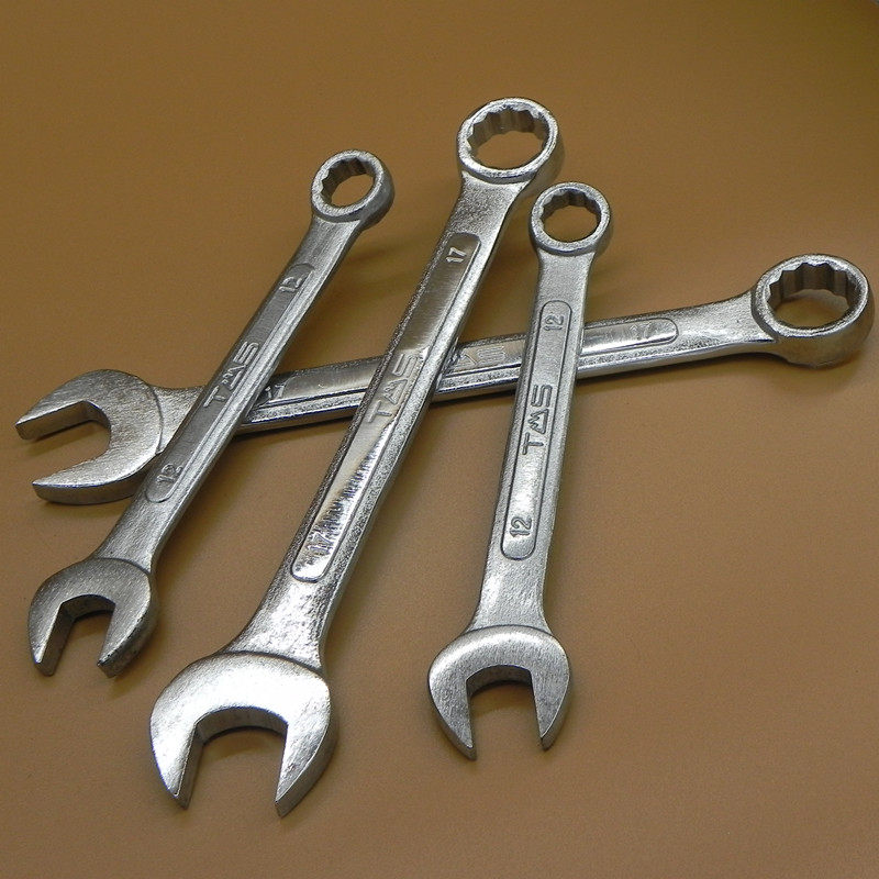 东工两用扳手套装开口双头扳手 梅花开口6-32组合多功能半抛光