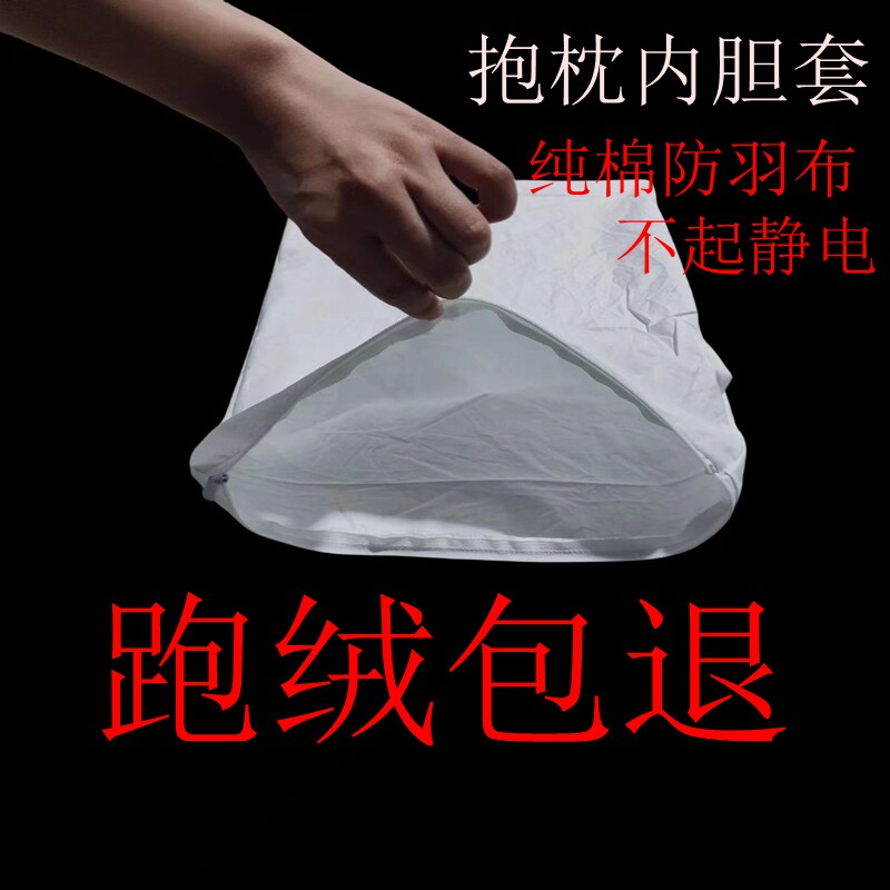 沙发白布套抱枕套内胆