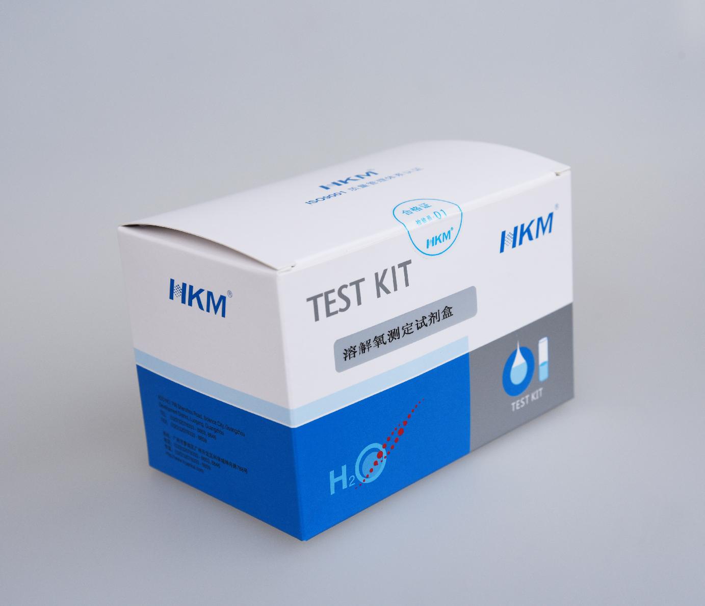 环凯 溶解氧测定试剂盒0.2-20mg/l水质检测盒50次/盒  货号090460