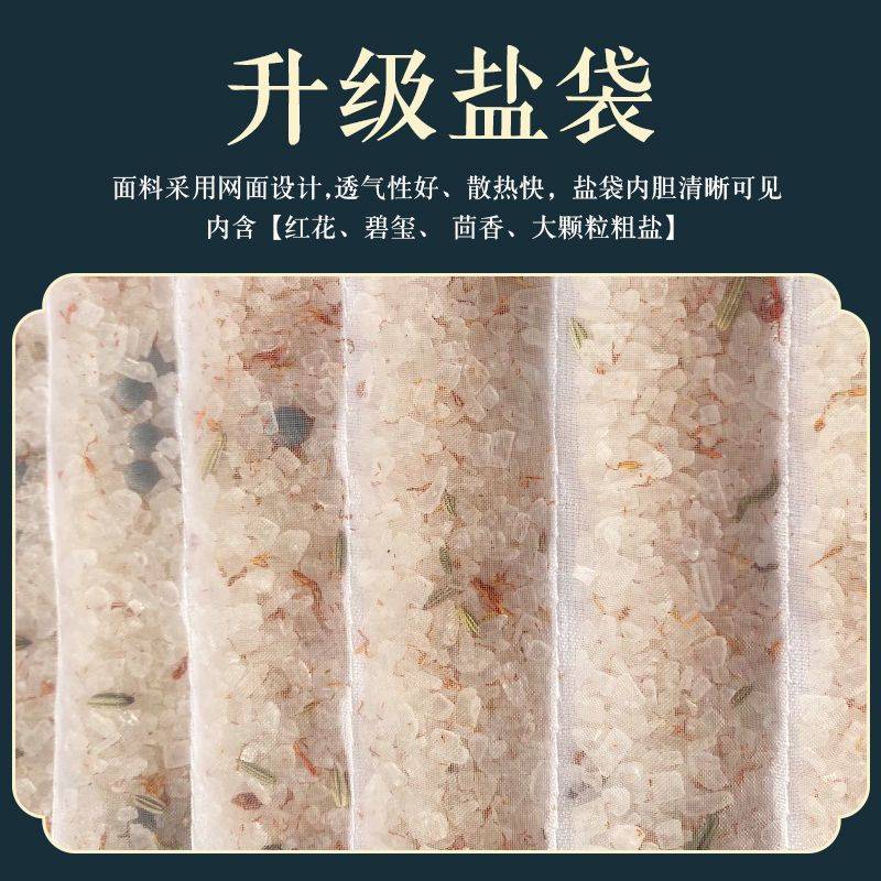 南极人电加热盐袋海盐粗盐热敷包暖宫神器护腰带艾灸盐包理疗袋子