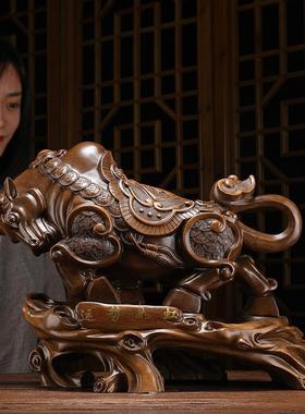 招财牛摆件家用客厅家居装饰品老板办公室桌领导乔迁新居开业礼物