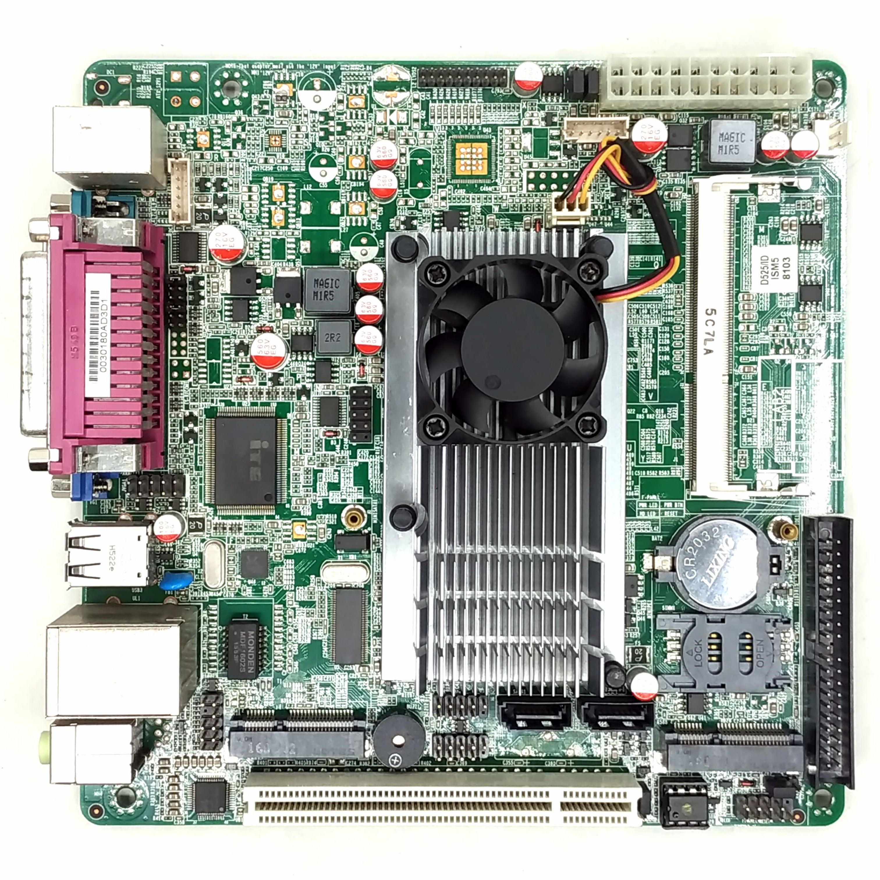 工控机ITX-M58-A52 主板收银机工控排队机线切割itx主板