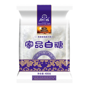 厨大妈 家品白糖400gX4包 烘培原料 调味品烘焙用绵白糖