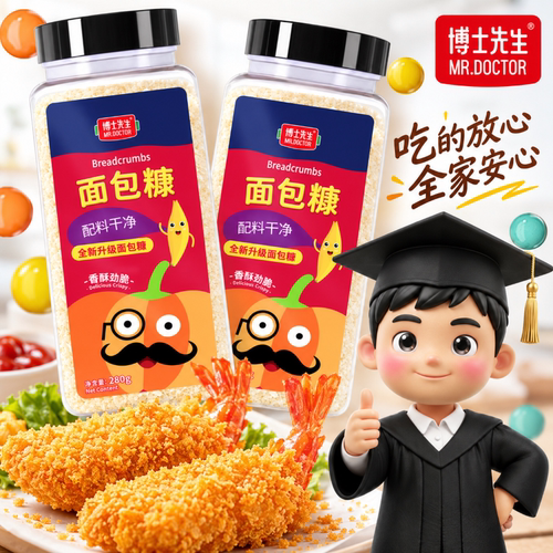 博士先生无添加儿童面包糠