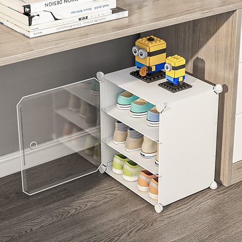 大学生宿舍鞋盒收纳盒透明