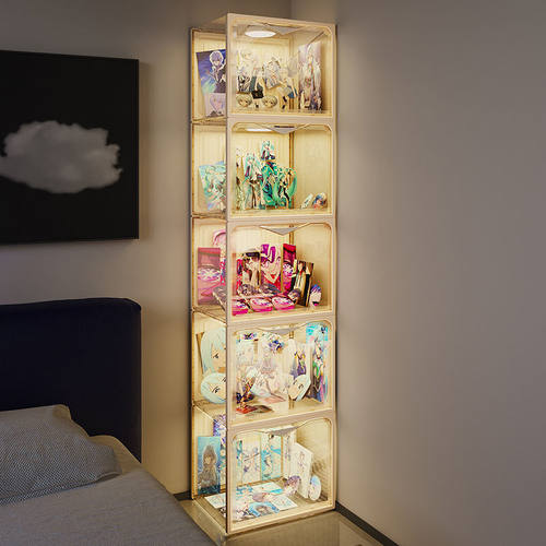 当天发！精品！痛柜谷子展示架