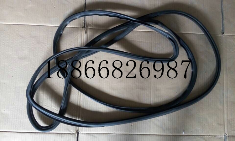 适配重汽豪沃轻卡前风挡玻璃密封条挡风玻璃密封条howo风挡胶条