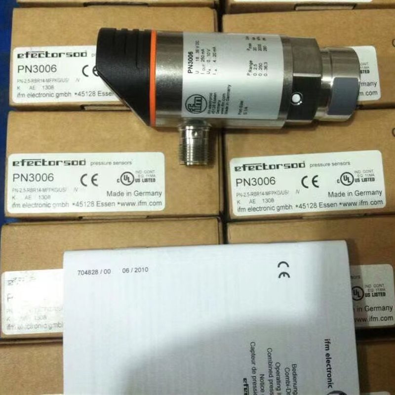 议价易福门压力传感器PN3006全新原装正品￥