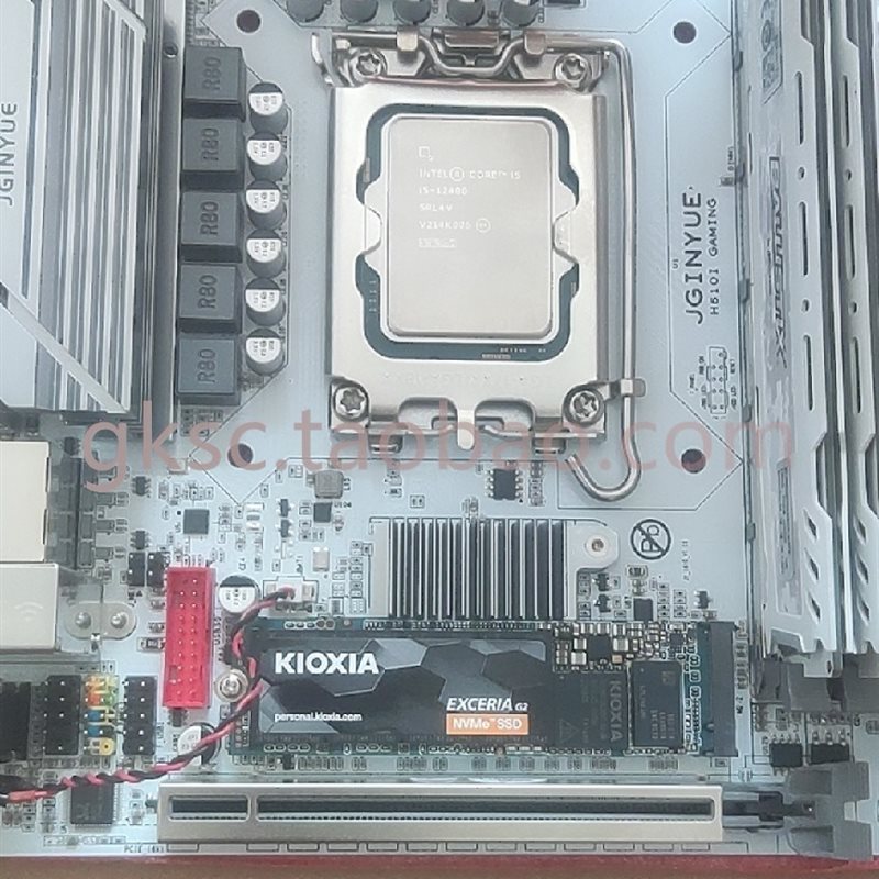 议价i5 12400 +精粤h610i  99新任何问题 .机箱k39 电源台达金￥