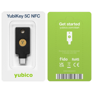 支持Apple ID苹果手机IOS安全密钥美国银行yubikey5CNFC开机登录