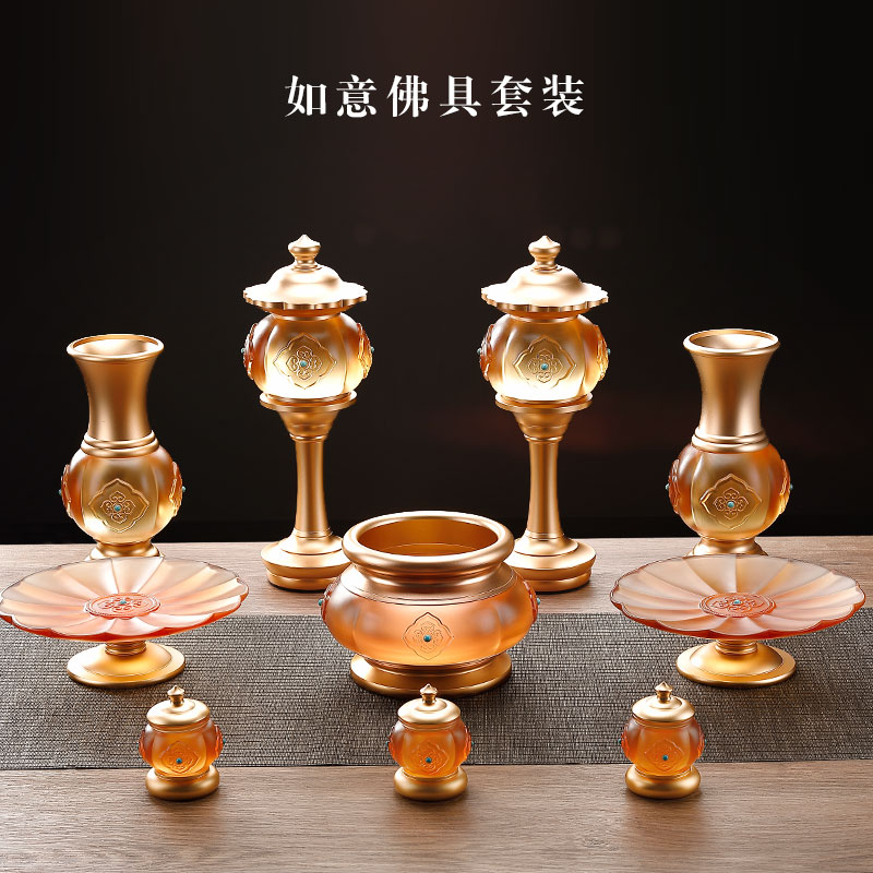 香炉花瓶供盘供杯净水杯图片