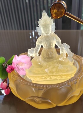 浴佛节佛堂供佛璃锦园琉璃