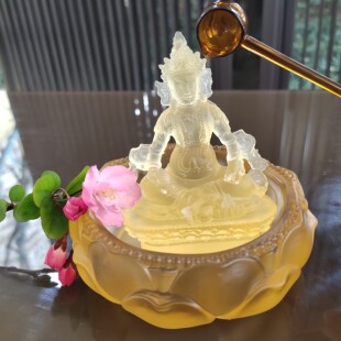 琉璃水供黄财神浴佛佛套装家佛堂寺庙供佛供具用品摆件浴佛太子佛