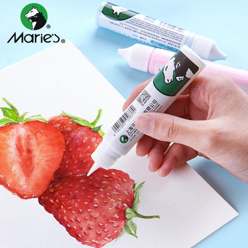 留白液水彩颜料牛胆汁笔液遮盖