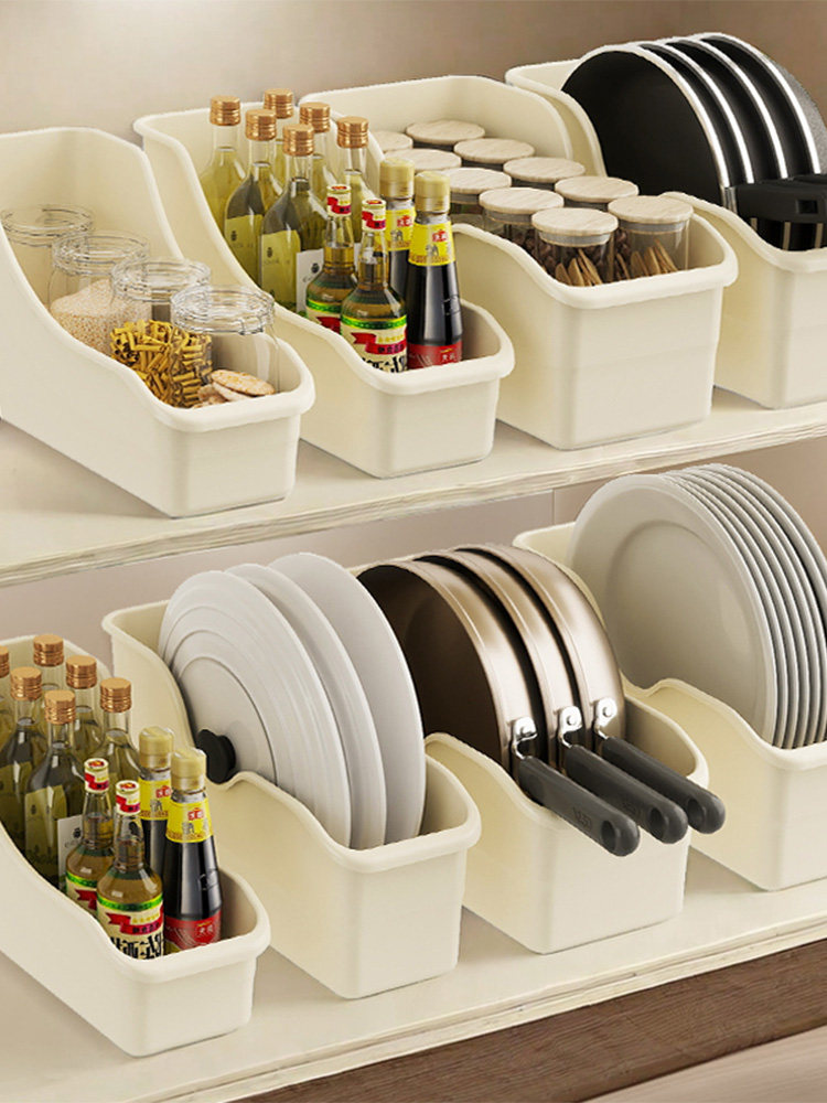 锅具收纳盒厨房收纳家用多功能锅盖调料品整理盒下水槽橱柜置物架,厨房/烹饪用具,厨房置物架/置物柜/角架,淘宝优惠券,粉丝福利购,淘宝优惠卷