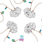 GELELUA啫喱十二辰灵 猴鸡狗猪 925银生肖项链长辈送礼